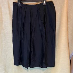 Lafayette 148 New York Black Skirt Size 12